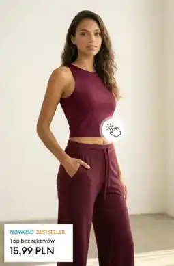 Sinsay Top bez rękawów oferta