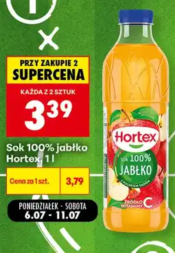 Biedronka Sok Hortex oferta