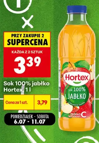Biedronka Sok Hortex oferta