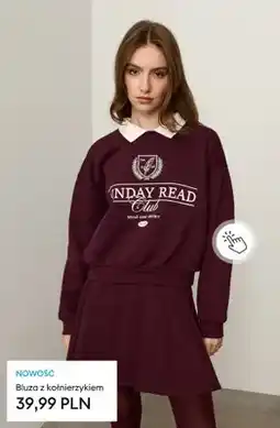 Sinsay Bluza z kołnierzykiem oferta