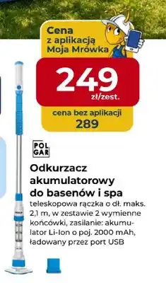 Odkurzacz akumulatorowy do basenów i spa Polgar