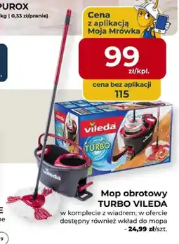 Mrówka Wkład do mopa obrotowego Turbo Vileda oferta