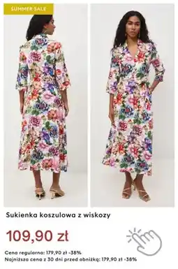 Medicine Sukienka koszulowa z wiskozy oferta