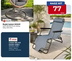 Mrówka Leżak Vimar RELAX DARK GREY oferta