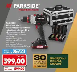 Kaufland Akumulatorowa wiertarko-wkrętarka udarowa Parkside Performance oferta
