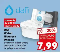 Kaufland Wkład filtrujący DAFI Unimax oferta