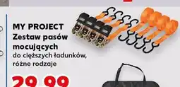 Kaufland Zestaw pasów mocujących My Project oferta