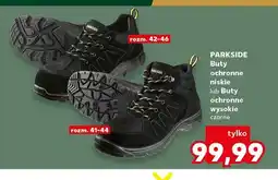 Kaufland Buty ochronne niskie Parkside oferta