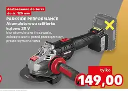 Kaufland Akumulatorowa szlifierka kątowa Parkside Performance oferta