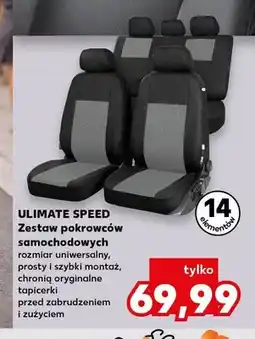 Kaufland Zestaw pokrowców samochodowych Ultimate Speed oferta