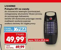 Kaufland Pułapka UV na owady Livarno oferta