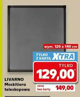 Kaufland Moskitiera teleskopowa Livarno oferta