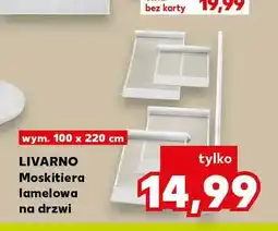 Kaufland Moskitiera lamelowa na drzwi Livarno oferta