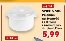 Kaufland Pojemnik na żywność Spice & Soul oferta