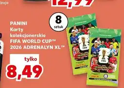 Kaufland Karty kolekcjonerskie Panini FIFA World Cup 2026 Adrenalyn XL oferta
