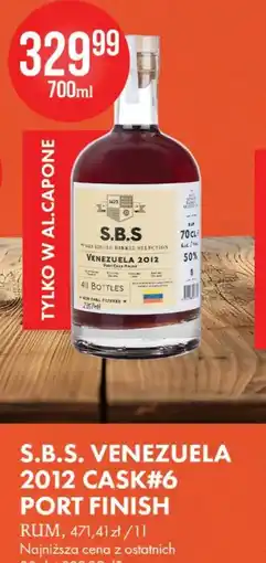 Al.Capone Rum SBS oferta