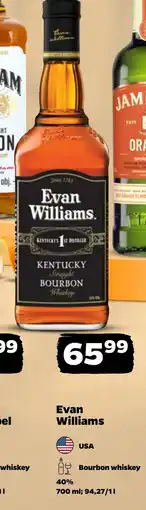Netto Whiskey Evan Williams oferta
