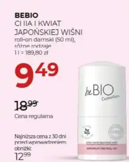 Jawa Drogerie Dezodorant beBio oferta