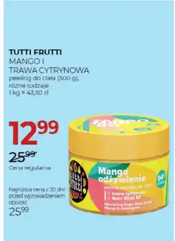Jawa Drogerie Peeling do ciała Tutti Frutti oferta
