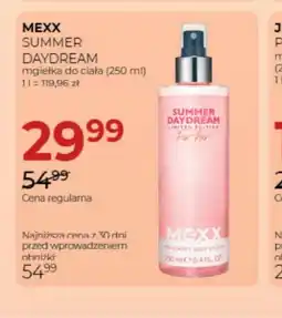 Jawa Drogerie Mgiełka do ciała Mexx oferta