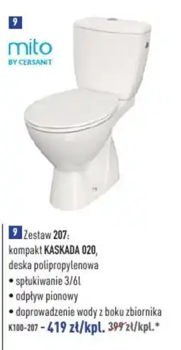 Cersanit Toaleta Mito by Cersanit Kaskada 020 oferta