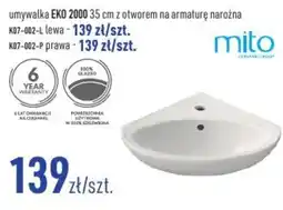 Cersanit umywalka EKO 2000 mito oferta