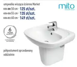 Cersanit umywalka wisząca ścienna Market oferta