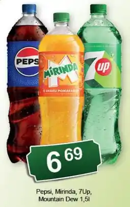 Eden Pepsi, Mirinda, 7Up, Mountain Dew oferta
