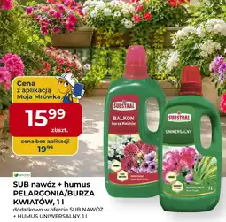 Mrówka SUB nawóz + humus PELARGONIA/BURZA KWIATÓW oferta