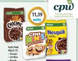 DUO-TES Pacific Płatki Chocapic Cini Minis Nesquik oferta