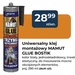 Mrówka Klej montażowy MAMUT GLUE BOSTIK oferta