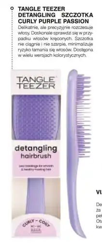Sekret Urody Tangle Teezer Detangling Szczotka Curly Purple Passion oferta