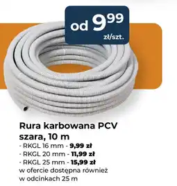Mrówka Rura karbowana PCV szara oferta