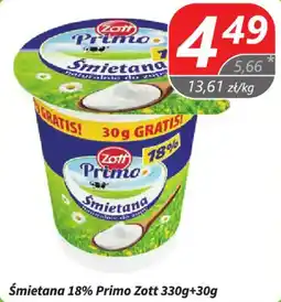 Społem Śmietana 18% Primo Zott oferta