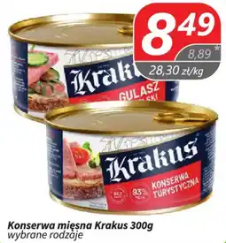 Społem Konserwa mięsna Krakus wybrane rodzaje oferta