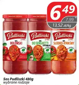 Społem Sos Pudliszki wybrane rodzaje oferta