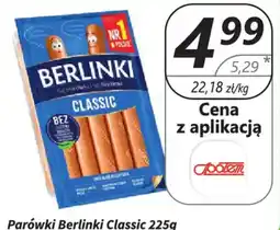 Społem Parówkis Berlinki Classic oferta