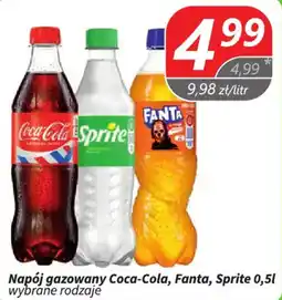 Społem Napój gazowany Coca-Cola, Fanta, Sprite oferta