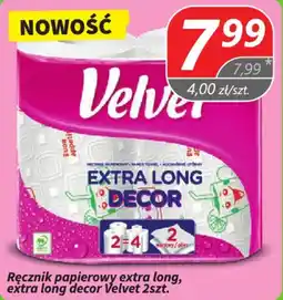 Społem Ręcznik papierowy extra long, extra long decor Velvet oferta