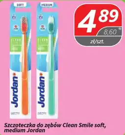 Społem Szczoteczka do zębów Clean Smile soft, medium Jordan oferta