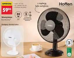 Biedronka Wentylator biurkowy Hoffen oferta
