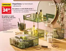 Biedronka Organizery na kosmetyki i akcesoria SMUKEE oferta