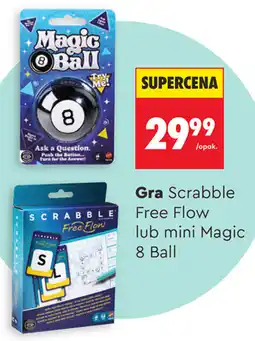 Biedronka Gra Scrabble Free Flow lub mini Magic oferta