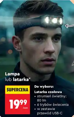 Biedronka Latarka czołowa oferta