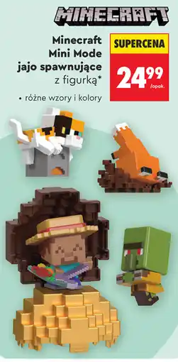 Biedronka Minecraft Mini Mode jajo spawnujące z figurką* oferta