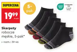 Biedronka Skarpety robocze męskie oferta