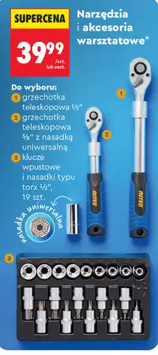 Biedronka Narzędzia i akcesoria warsztatowe oferta