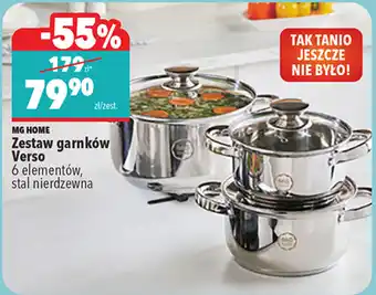 Biedronka Zestaw garnków Verso oferta