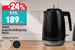 Biedronka GORENJE Czajnik elektryczny Retro oferta