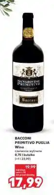 Kaufland BACCONI PRIMITIVO PUGLIA oferta